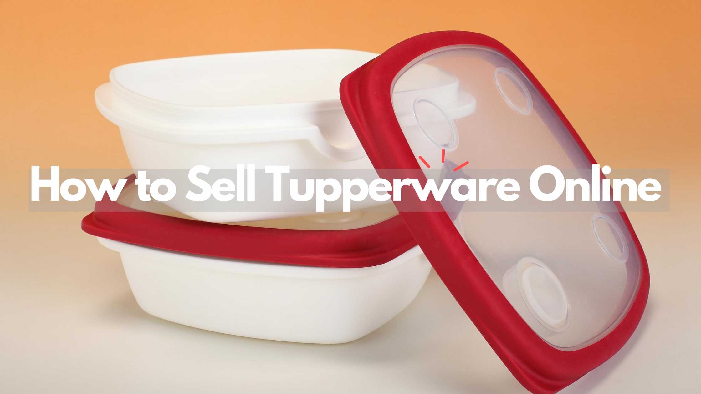 Here's How to Sell Tupperware | Sheepbuy Blog