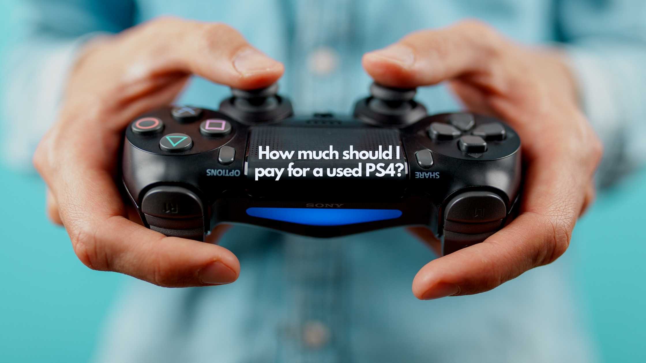 buy second hand ps4 console