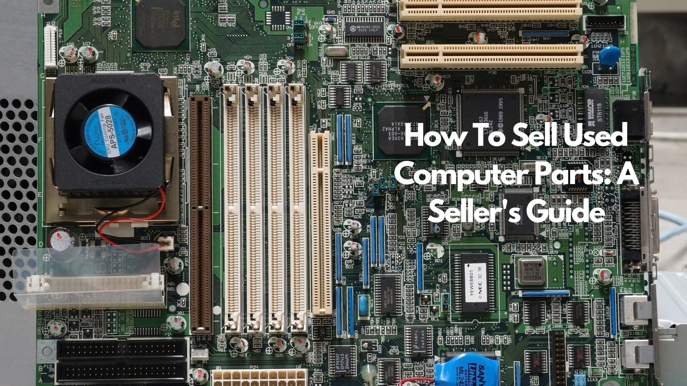 How (and Where) to Sell Used PC Components for Top Dollar