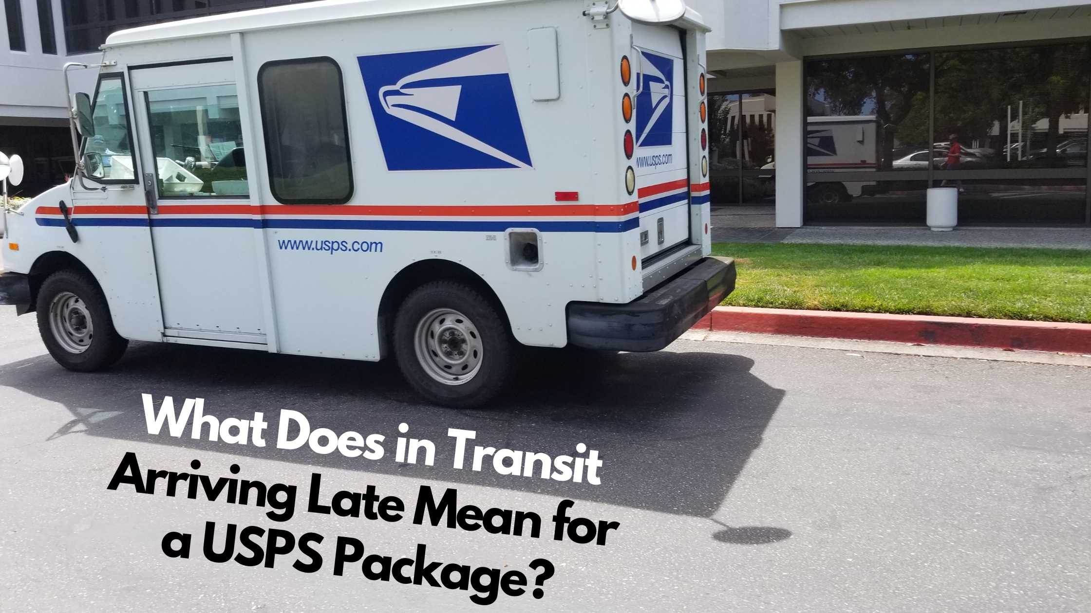 what does in transit mean usps